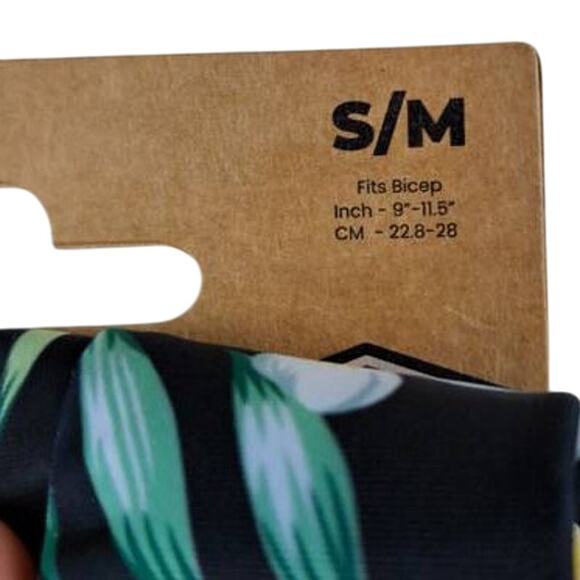 Farmers Defense UV Protection Cooling Sleeves Tropical Flower Size Small/Medium - Picture 4 of 5